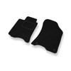 Alfombrillas de fieltro adecuadas para Renault Laguna II Sport Tourer, Hatchback (2000-2007) - alfombras para coche - color negro