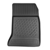 Conjunto de alfombrilla para maletero y alfombrillas para el interior del coche TPE PREMIUM para: Mercedes-Benz CLA C117 Shooting Brake (01.2015-08.2019) - compartimiento derecho desmonable en los modelos con red lateral