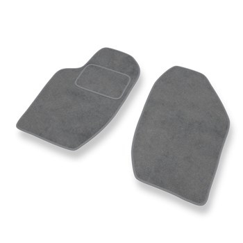 Alfombrillas de Velour adecuadas para Alfa Romeo 164 I (1987-1997) - alfombras para coche - Premium color gris