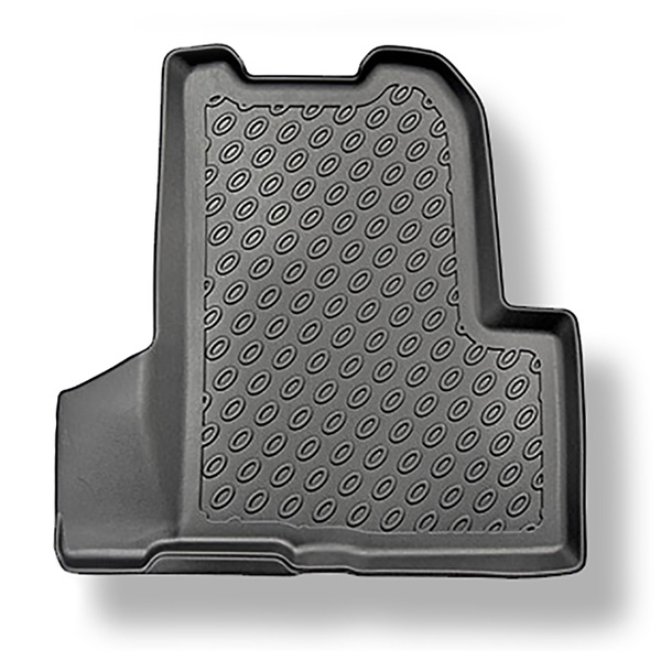 Conjunto de alfombrilla para maletero y alfombrillas para el interior del coche TPE PREMIUM para: Dacia Lodgy Furgonetaeta (07.2012-10.2022) - 7 plazas; 3a fila abatible