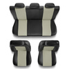 Fundas universales para asientos de coche para Fiat Doblo I, II, III, IV, V (2000-....) - CM-BE