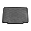 Alfombra para maletero adecuada para Renault Clio V Hatchback (09.2019-....) - Protector maletero - Alfombrilla maletero antideslizante - maletero inferior; sin piso doble en el maletero