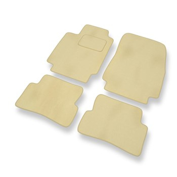 Alfombrillas de Velour adecuadas para Renault Modus I Monovolumen (2004-2012) - 