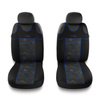 Fundas universales para coche (tipo camiseta) para Fiat Albea I, II (2002-2010) - TS-B