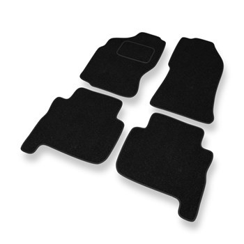 Alfombrillas de fieltro adecuadas para Ford Maverick I (3 puertas) (1993-2000) - alfombras para coche - color negro