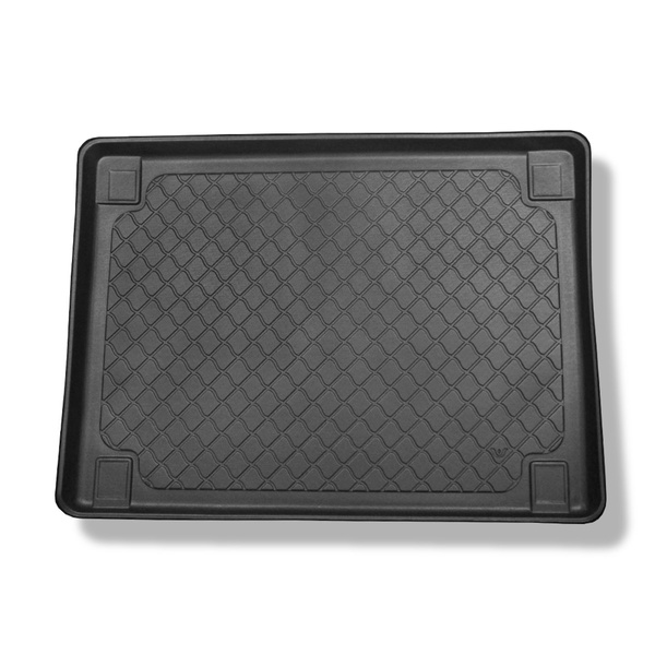 Alfombra para maletero adecuada para Ford Tourneo Connect II Furgoneta (01.2014-....) - Protector maletero - Alfombrilla maletero antideslizante - 5 plazas (corto)