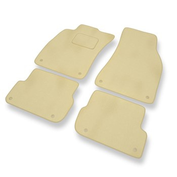 Alfombrillas de Velour adecuadas para Audi A6 III C6 FL Avant, Sedan (2006-2011)