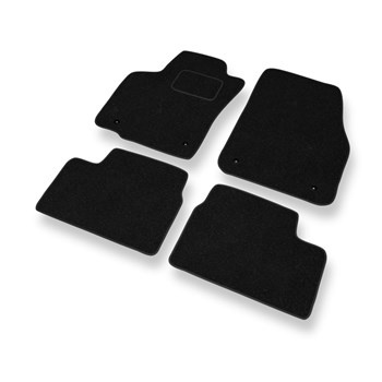 Alfombrillas de fieltro adecuadas para Opel Astra H (2004-2012) - alfombras para coche - color negro