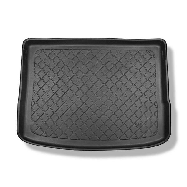 Alfombra para maletero adecuada para BMW 2 225xe Plug-In Hybrid Active Tourer (08.2016-10.2021) - Protector maletero - Alfombrilla maletero antideslizante - asiento trasero corredizo (atrás - adelante)