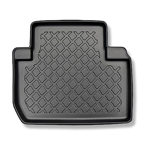 Alfombrillas de TPE adecuadas para Mitsubishi Outlander III SUV (09.2012-10.2021) - no adecuado para versión híbrida; sin la tercera fila - alfombras para coche