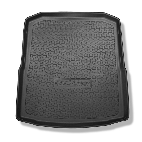 Alfombra para maletero adecuada para Skoda Superb III 3V Liftback (05.2015-....) - Protector maletero - Alfombrilla maletero antideslizante - no adecuado para versión híbrida