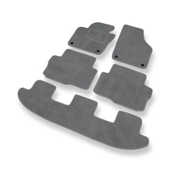 Alfombrillas de Velour adecuadas para Seat Alhambra II Furgoneta (2010-2020) - a