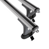 Portaequipajes de techo adecuadas para Ford Mondeo mk V Berlina (2014-2022) - baca plata para coche - barras para techo de coche - sin puntos de montaje - aluminio