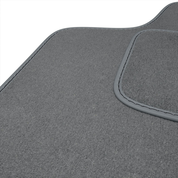 Alfombrillas de Velour adecuadas para Lexus GS II Berlina (1997-2004) - alfombras para coche - Premium color gris