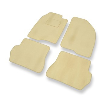 Alfombrillas de Velour adecuadas para Ford Fusion I Monovolumen (2002-2005) - al