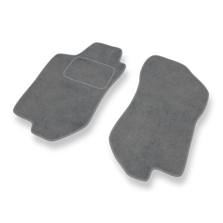 Alfombrillas de Velour adecuadas para Alfa Romeo 145 I (1994-2001) - alfombras para coche - Premium color gris