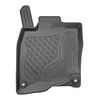 Conjunto de alfombrilla para maletero y alfombrillas para el interior del coche TPE para: Honda Civic XI Hybrid e:HEV Hatchback (10.2022-....) - con/sin subwoofer; posibilidad de cortar el hueco derecho