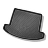 Conjunto de alfombrilla para maletero y alfombrillas para el interior del coche TPE PREMIUM para: Kia Carens IV Monovolumen (04.2013-08.2019) - 7 plazas; 3a fila abatible