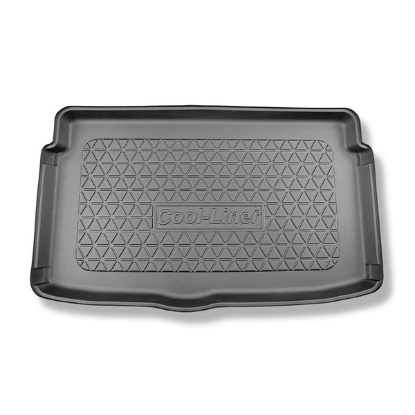 Alfombra para maletero adecuada para Hyundai i20 III BC3 Hatchback (10.2020-....) - Protector maletero - Alfombrilla maletero antideslizante - parte inferior del maletero; sin base doble en el maletero
