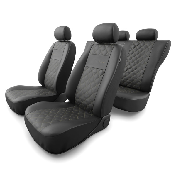 Fundas universales para asientos de coche para Daihatsu Sirion I, II (1998-2010) - PRF-BE
