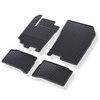 Alfombrillas de goma adecuadas para Suzuki Vitara III SUV (2015-....) - alfombras para coche - negro - 4 unidades