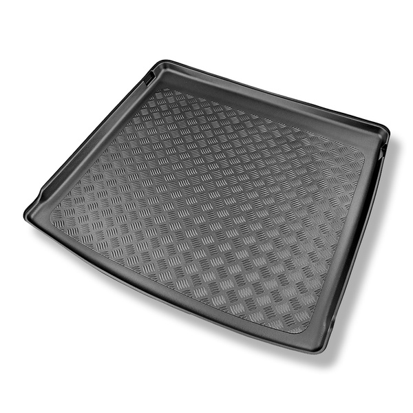 Alfombra para maletero adecuada para Mercedes-Benz GLE V167 SUV (11.2018-....) - Protector maletero - Alfombrilla maletero antideslizante - 5/7 plazas; 3a fila de asientos abatible; también para Plug-in Hybrid; asiento trasero inmóvil