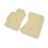 Alfombrillas de Velour adecuadas para Subaru Baja I Pick-Up (2002-2006) - alfombras para coche - Premium color beige