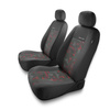 Fundas universales para asientos de coche para Alfa Romeo 145 (1994-2000) - 2UNE-RD