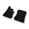 Alfombrillas de Velour adecuadas para Mercedes-Benz SL R231 Roadster (2012-2020) - alfombras para coche - Premium color negro