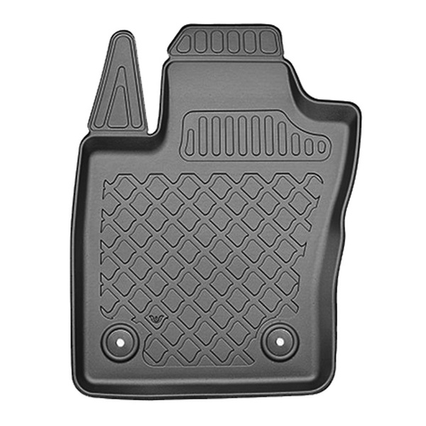 Conjunto de alfombrilla para maletero y alfombrillas para el interior del coche TPE para: Jeep Renegade 4xe Plug-in Hybrid SUV (06.2020-....) - maletero superior; suelo móvil en la posición superior