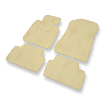 Alfombrillas de Velour adecuadas para BMW 1 E81/E87 Coupé, Hatchback (2004-2013)
