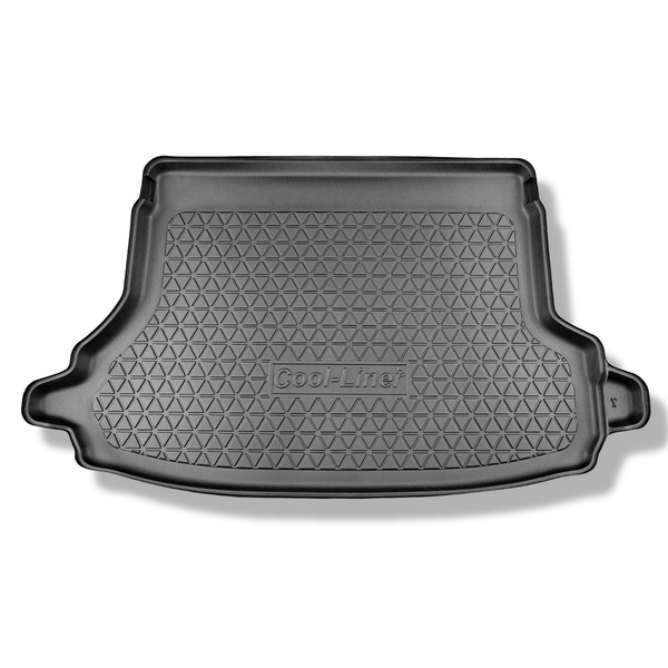 Alfombra para maletero adecuada para Subaru Forester V SK e-Boxer SUV (06.2019-10.2024) - Protector maletero - Alfombrilla maletero antideslizante - con / sin subwoofer; posibilidad de cortar el hueco derecho