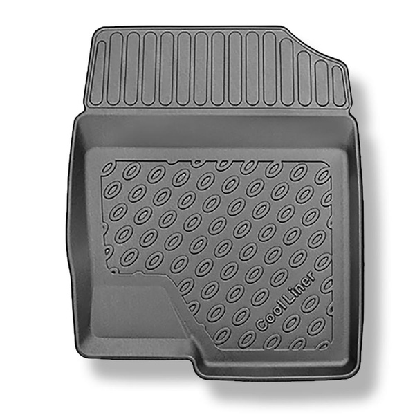 Conjunto de alfombrilla para maletero y alfombrillas para el interior del coche TPE para: Hyundai Tucson III NX4 SUV (12.2020-....) - maletero superior; suelo móvil en la posición superior; compartimiento derecho desmonable en los modelos con subwoofer; t