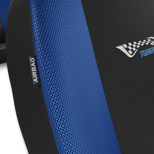 Fundas universales para asientos de coche para Dacia Dokker (2012-2021) - TG-BL