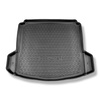 Alfombra para maletero adecuada para Renault Megane IV GrandCoupé (01.2017-....) - Protector maletero - Alfombrilla maletero antideslizante - compartimentos desmontables