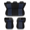 Fundas universales para asientos de coche para Fiat Ulysse I, II (1994-2010) - PF-BL