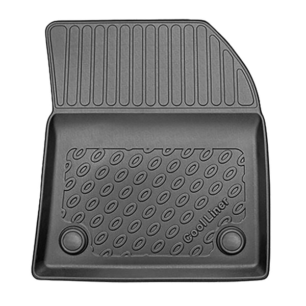 Alfombrillas de TPE adecuadas para Peugeot 3008 II SUV (11.2016-....) - con Hi-Fi-System FOCAL; no adecuado para Hybrid & Hybrid4 - alfombras para coche