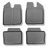 Alfombrillas de TPE adecuadas para Dacia Spring BBG SUV (03.2021-....) - alfombras para coche