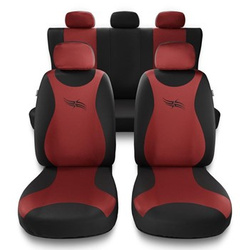 Fundas universales para asientos de coche para Fiat Punto Grande, Evo, 2012 (2005-2018) - TR-RD
