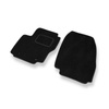 Alfombrillas de Velour adecuadas para Ford Mondeo IV Hatchback, Familiar, Berlina (2007-2014) - alfombras para coche - Premium color negro