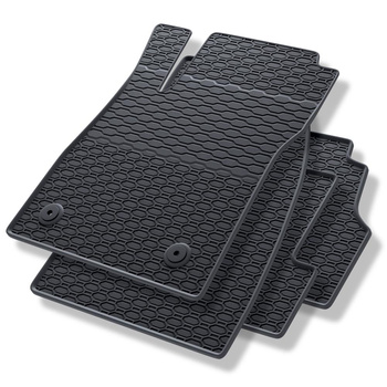 Alfombrillas de goma adecuadas para Opel Mokka A SUV (2012-2019) - alfombras par