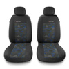 Fundas universales para asientos de coche para Fiat Palio I, II (1996-2004) - 2UNE-BL