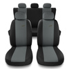 Fundas universales para asientos de coche para Alfa Romeo 166 I, II, III (1998-2007) - X.R-G2