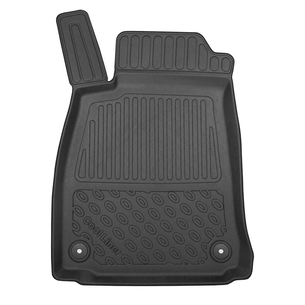 Conjunto de alfombrilla para maletero y alfombrillas para el interior del coche TPE para: Audi A4 B9 Avant (11.2015-2024) - también para modelos con rieles; también para versión Quattro