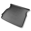 Conjunto de alfombrilla para maletero y alfombrillas para el interior del coche TPE para: Tesla Model X SUV (10.2016-12.2020) - 6/7 plazas; solo anteriori; maletero superior; para detrás de la 2a fila de asientos (3a fila de asientos abatible)