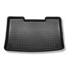 Alfombra para maletero adecuada para Volkswagen Caravelle T6, T6.1 Furgoneta (06.2015-2024) - Protector maletero - Alfombrilla maletero antideslizante - distancia entre ejes corta; para detrás de la 3a fila de asientos