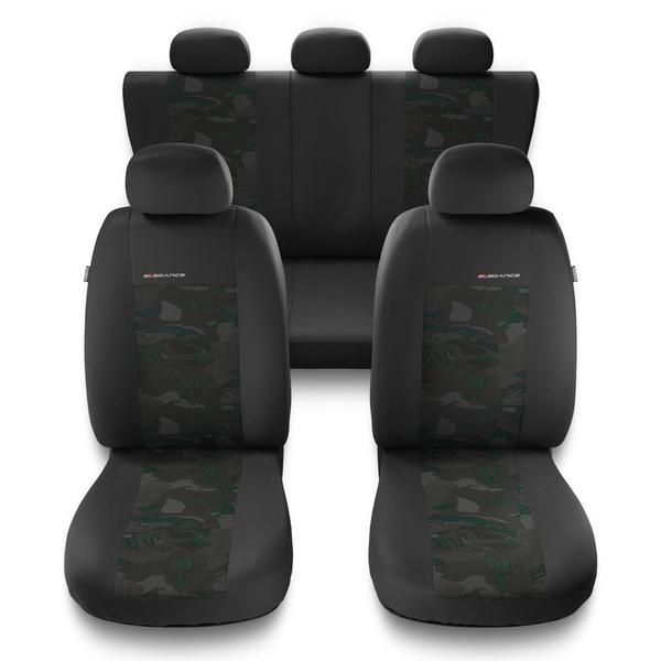 Fundas universales para asientos de coche para Ford Focus I, II, III, IV (1998-....) - UNE-GR