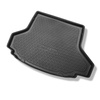 Conjunto de alfombrilla para maletero y alfombrillas para el interior del coche TPE para: Toyota Auris II Touring Sports (07.2013-12.2018) - maletero superior; para vehículos con doble suelo de maletero; también para híbridos