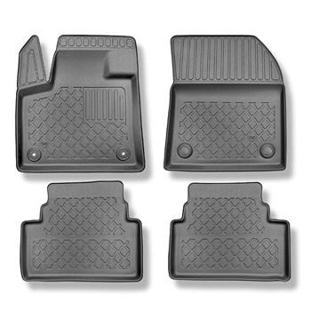 Alfombrillas de TPE adecuadas para Citroen C5 Aircross Plug-in Hybrid SUV (01.2020-....) - alfombras para coche