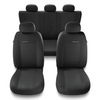 Fundas universales para asientos de coche para Alfa Romeo 166 I, II, III (1998-2007) - UNE-3